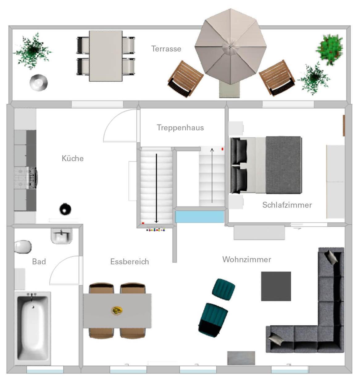 Swebenhus Boven - Mit Grosser Dachterrasse